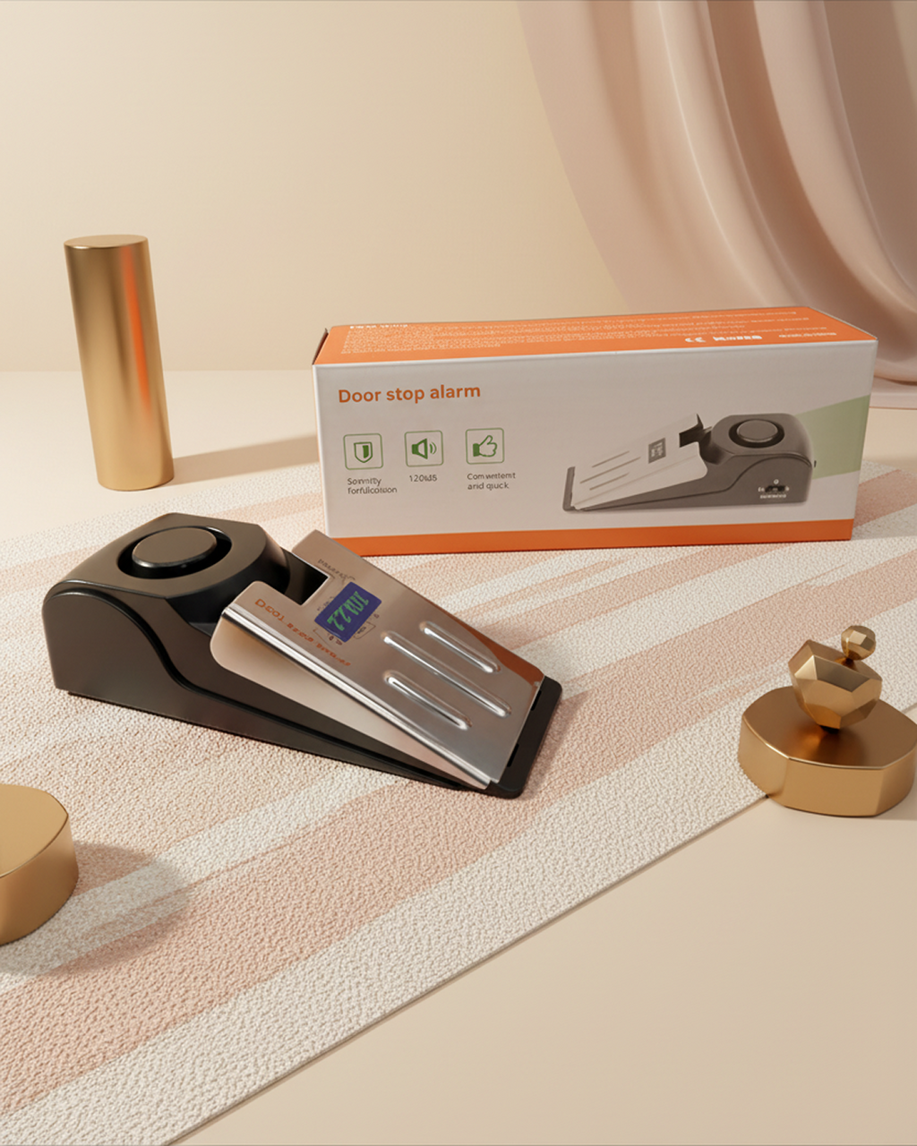Travel Door Stop Alarm — Hotel Safety Essential