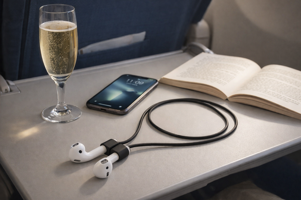 FlyGirl Airpod Lanyard – Chic Silicone Strap for Jetsetters