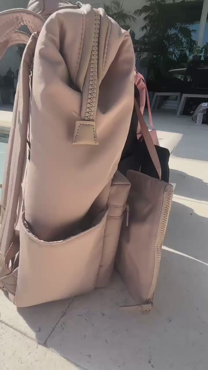 FlyGirl Max Studios Travel Backpack — Sleek, Spacious & Travel‑Ready